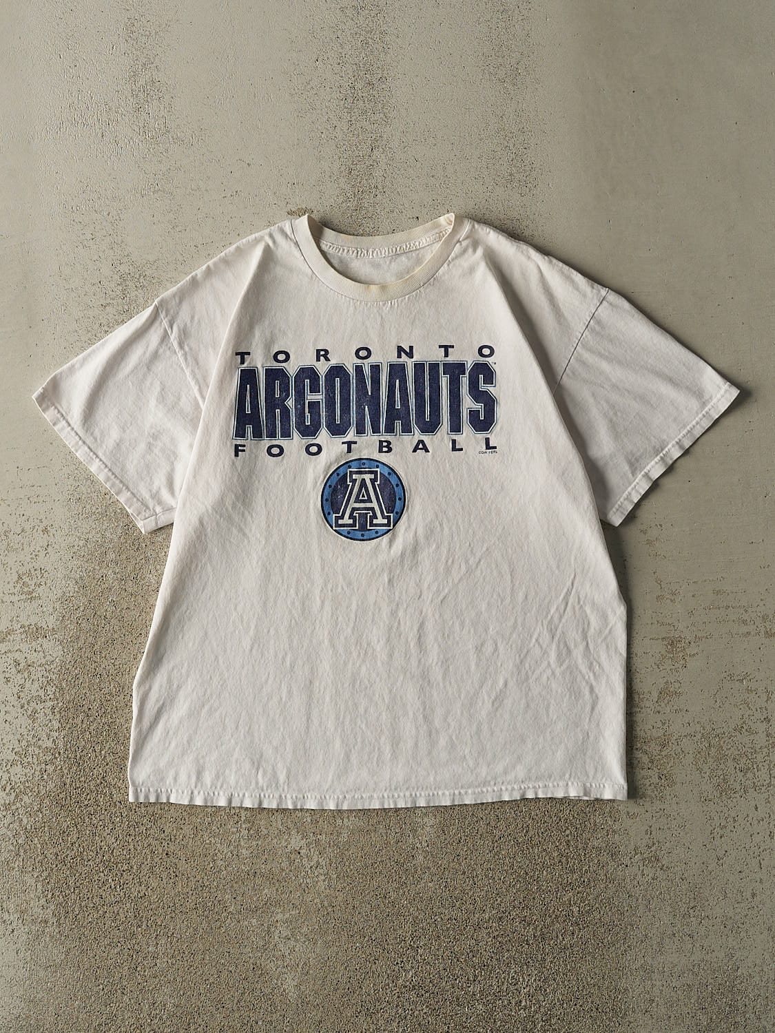 Vintage 90s White Toronto Argonauts Tee (L)