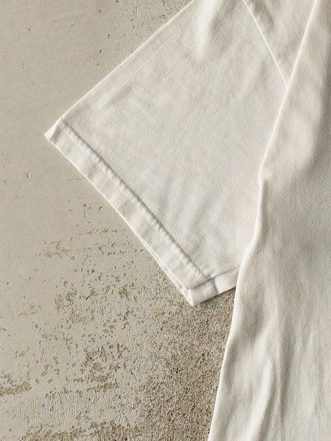 Vintage Y2K White Spongebob Squarepants Bootleg Tee (M/L)