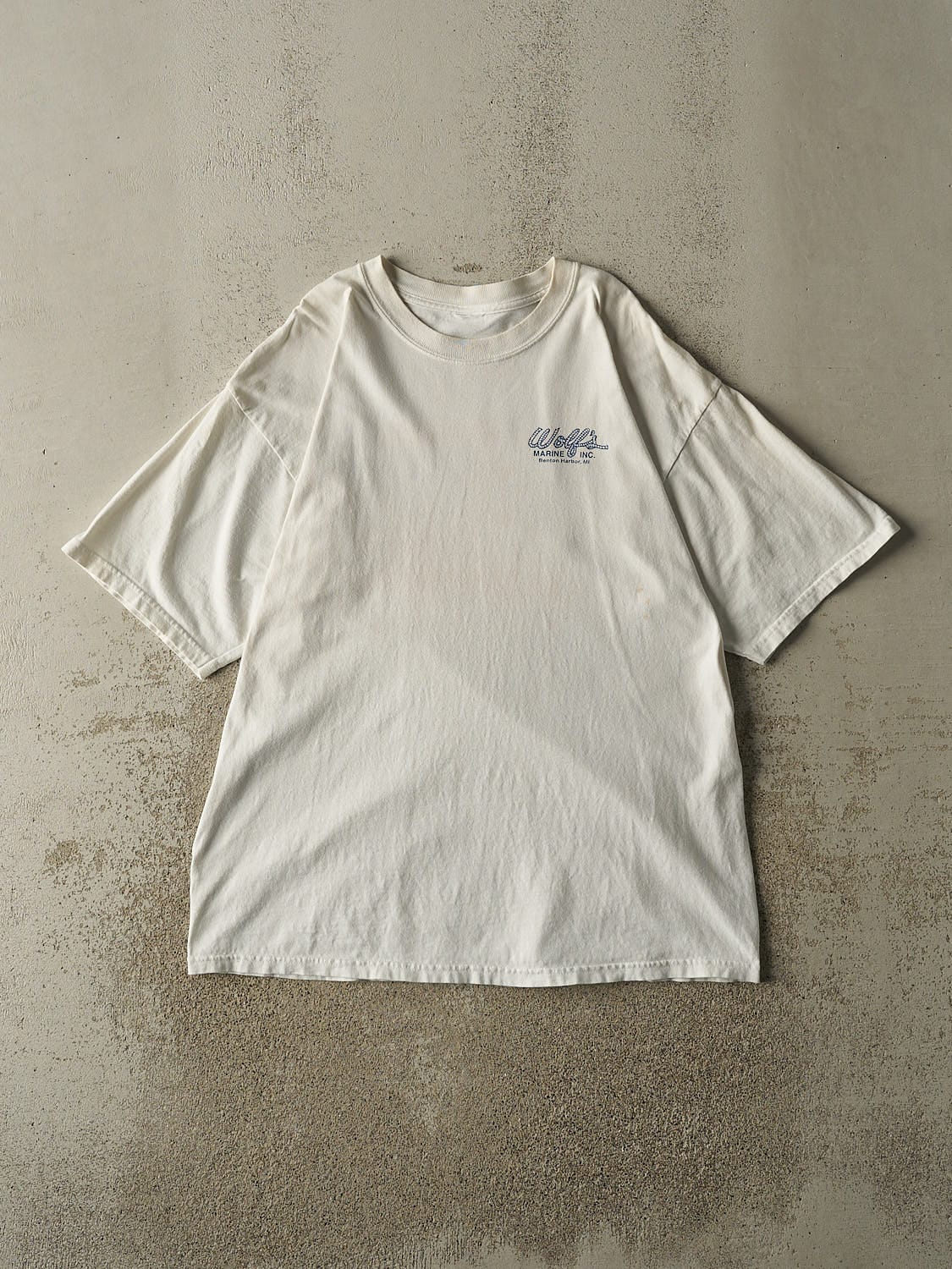 Vintage 08' White Wolf's Drivers Supply Tee (XL)