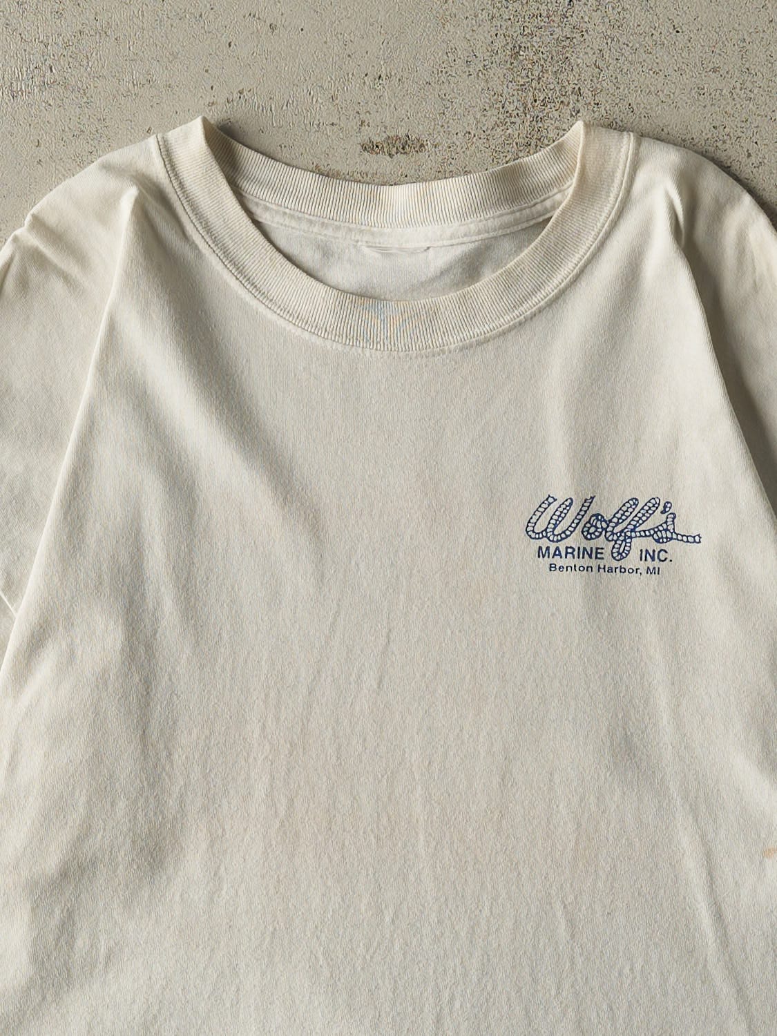 Vintage 08' White Wolf's Drivers Supply Tee (XL)