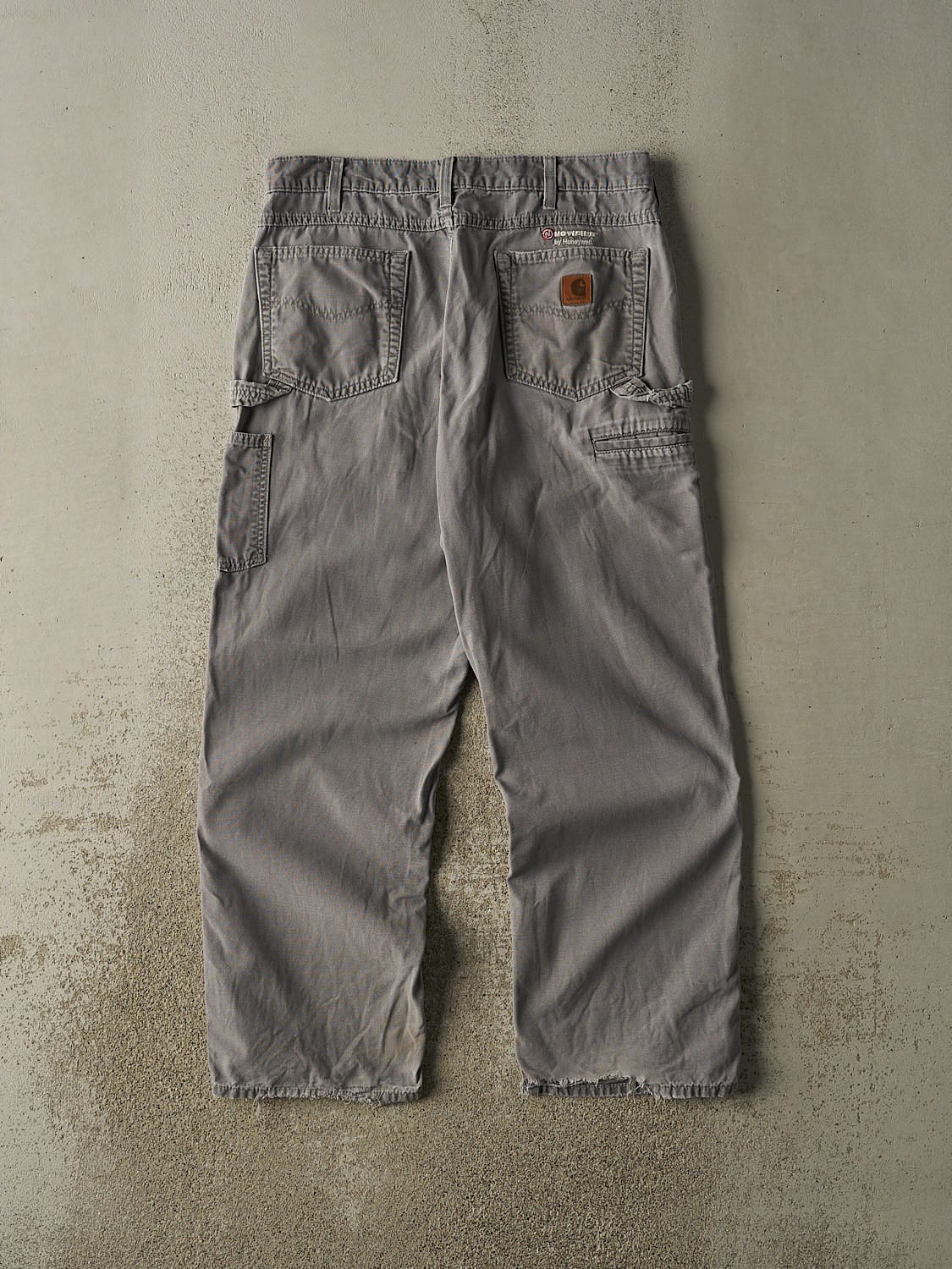 Vintage 90s Grey Carhartt Carpenter Pants (33x30)