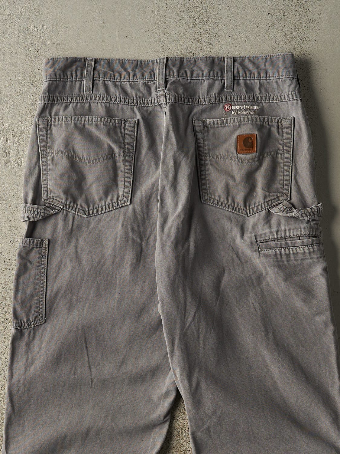 Vintage 90s Grey Carhartt Carpenter Pants (33x30)