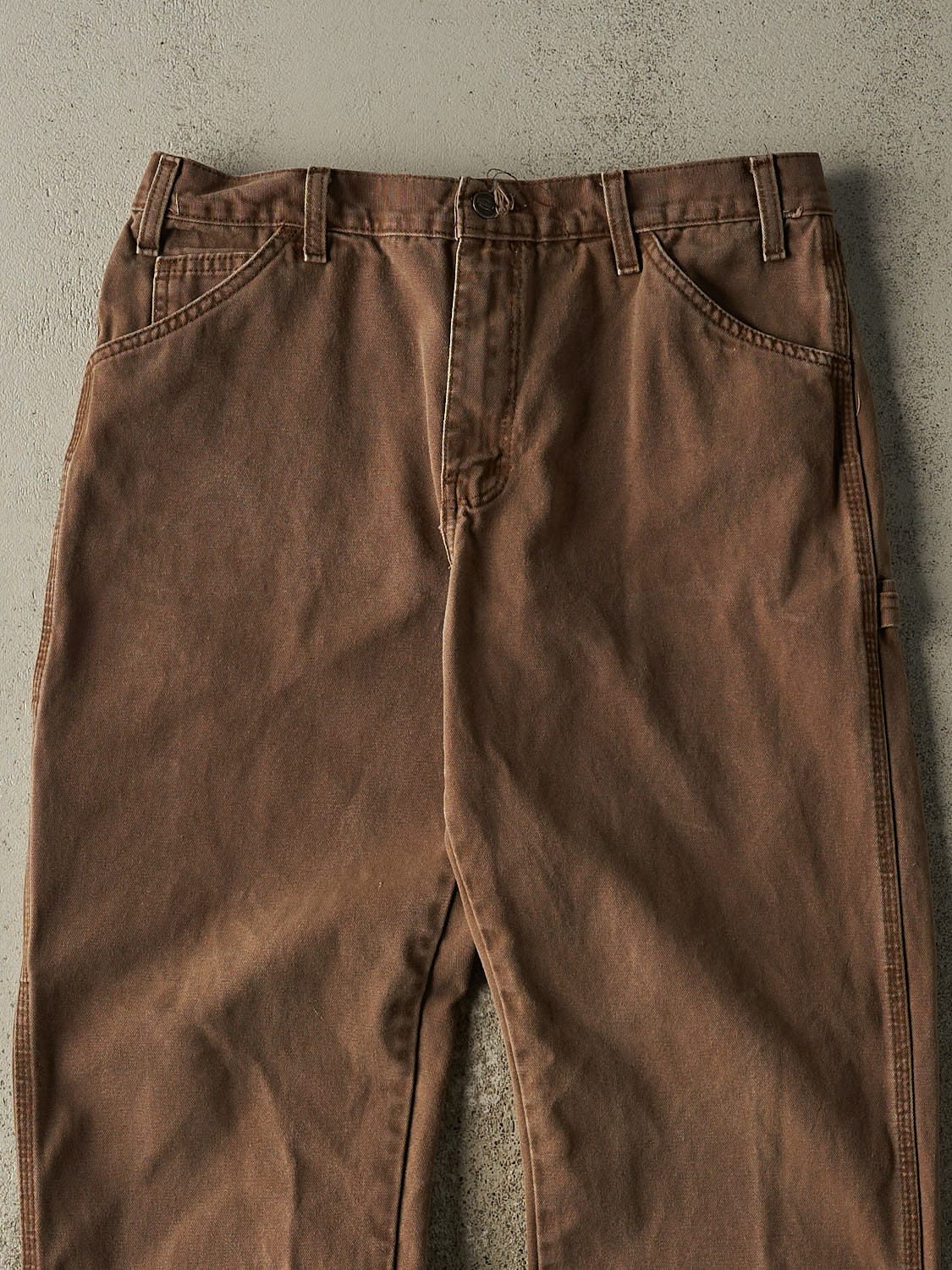 Vintage 90s Brown Dickies Carpenter Pants (33x31)