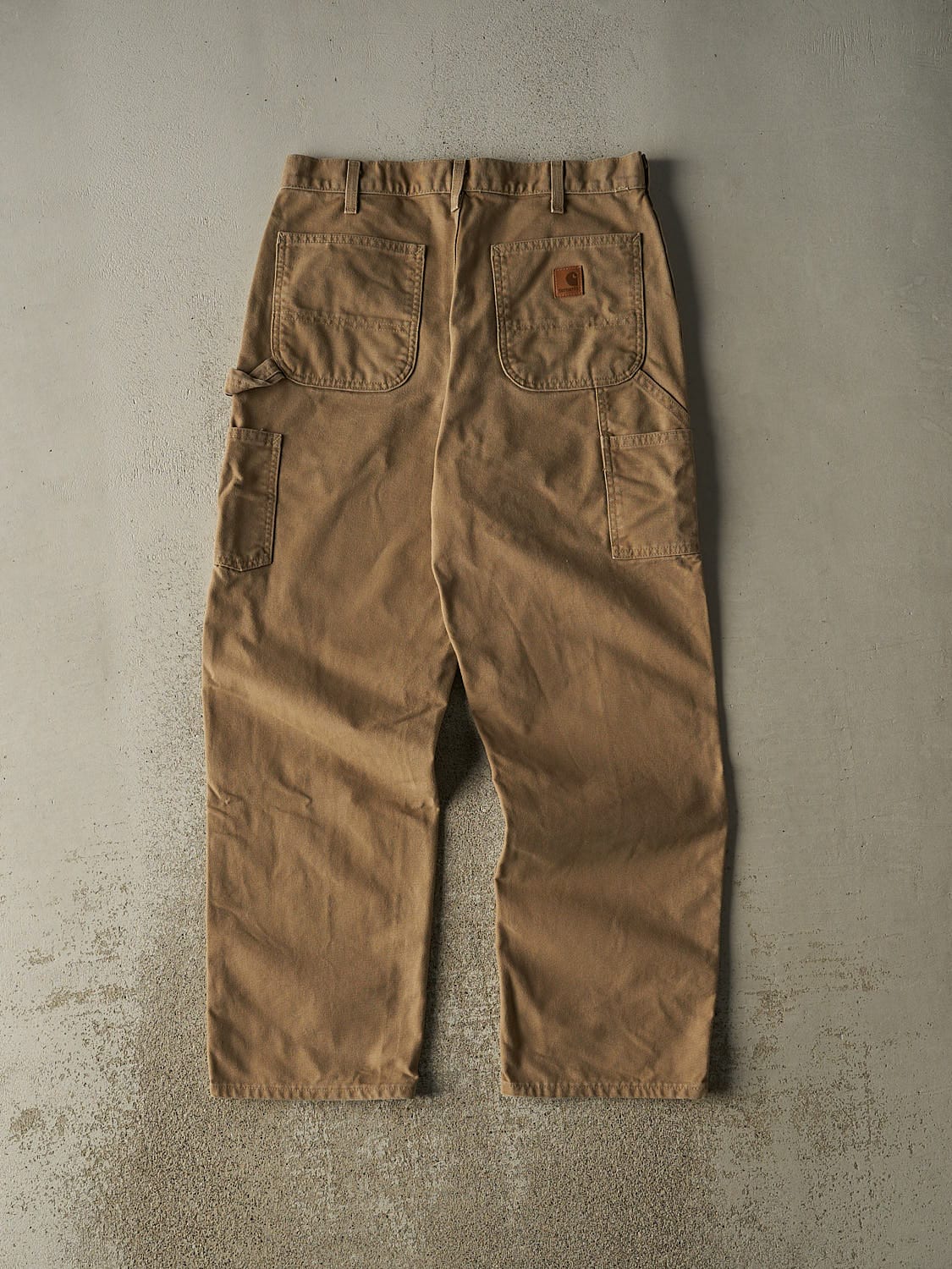 Vintage Y2K Beige Carhartt Carpenter Pants (32x31.5)