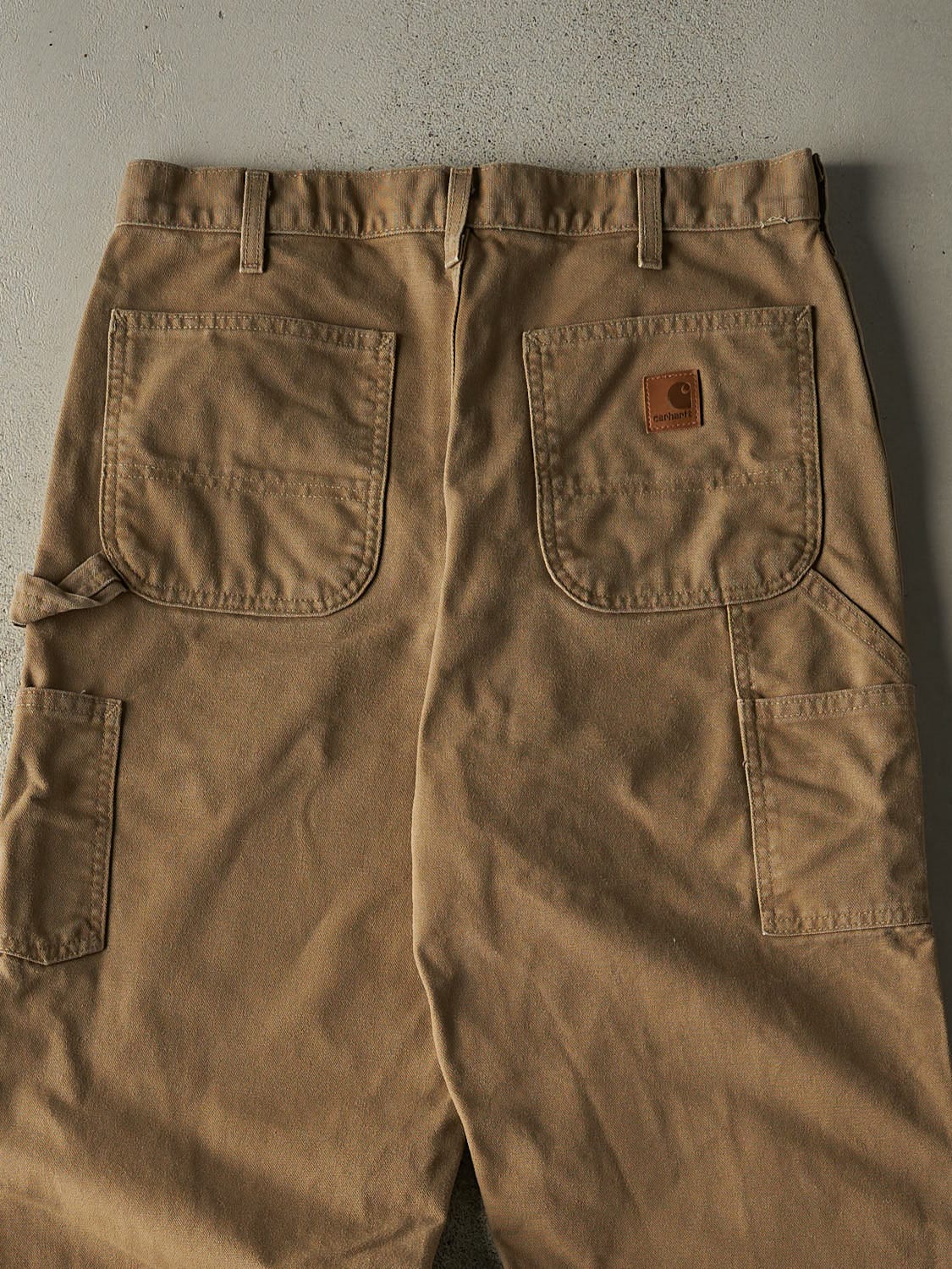Vintage Y2K Beige Carhartt Carpenter Pants (32x31.5)
