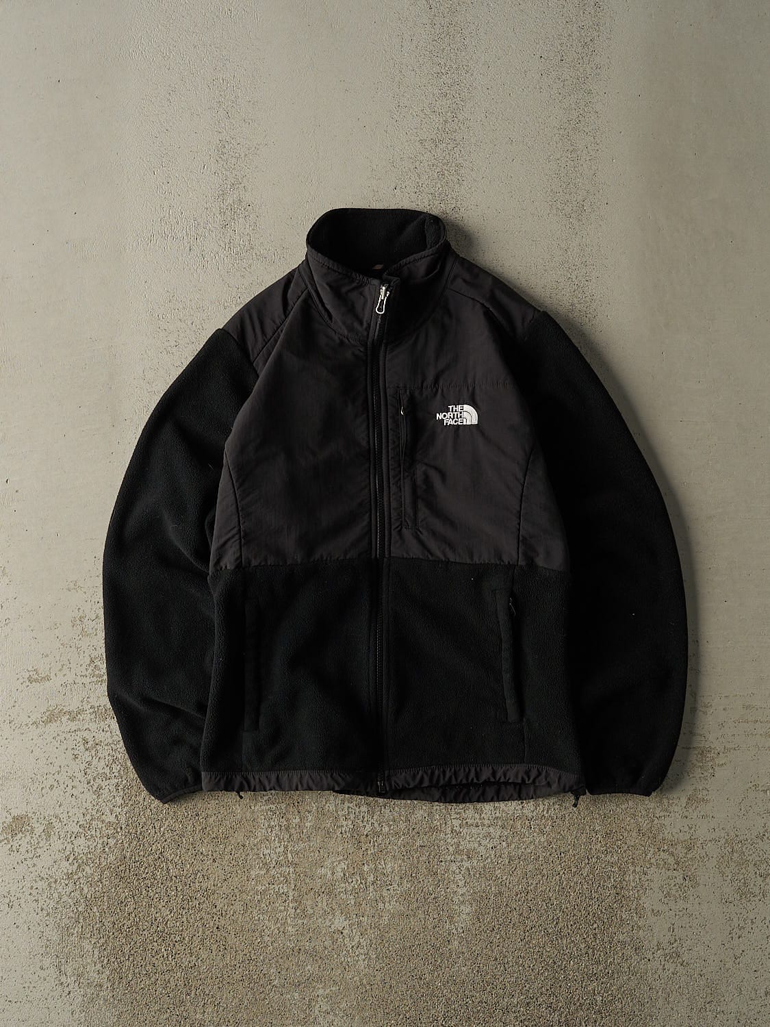 Vintage 90s Black The North Face Denali Fleece (S/M)