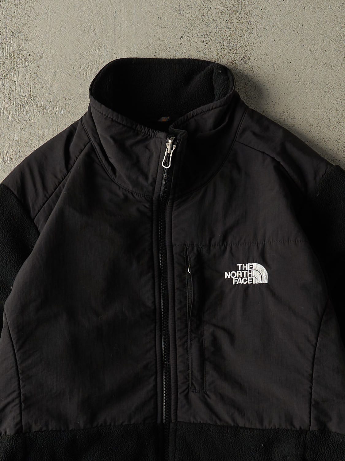 Vintage 90s Black The North Face Denali Fleece (S/M)