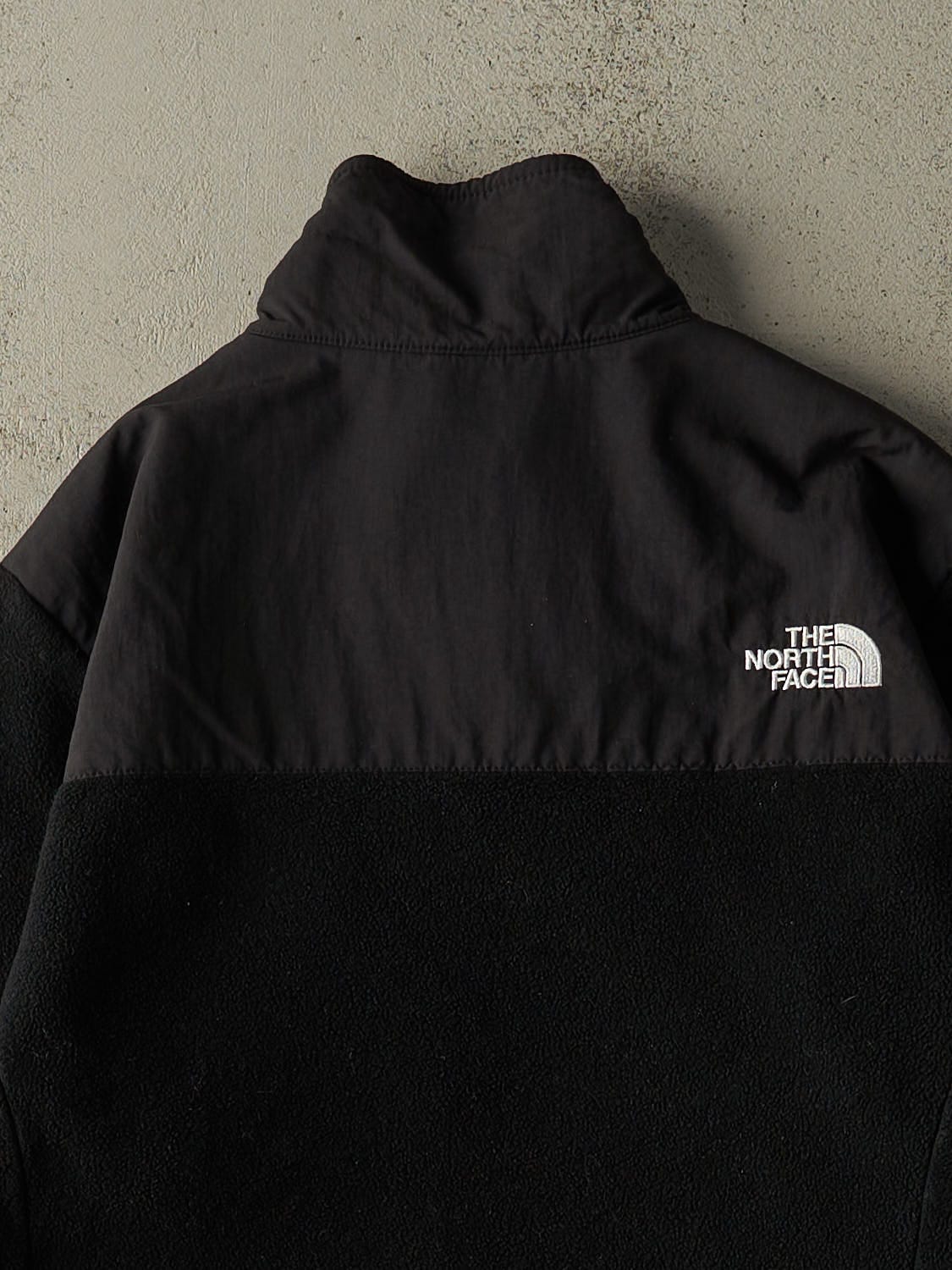 Vintage 90s Black The North Face Denali Fleece (S/M)