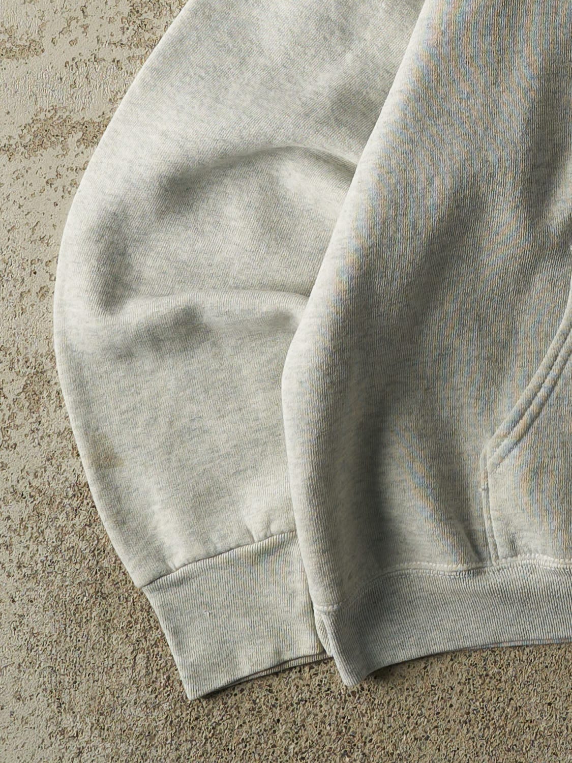 Vintage 90s Heather Grey Toronto Maple Leafs Embroidered Hoodie (S)