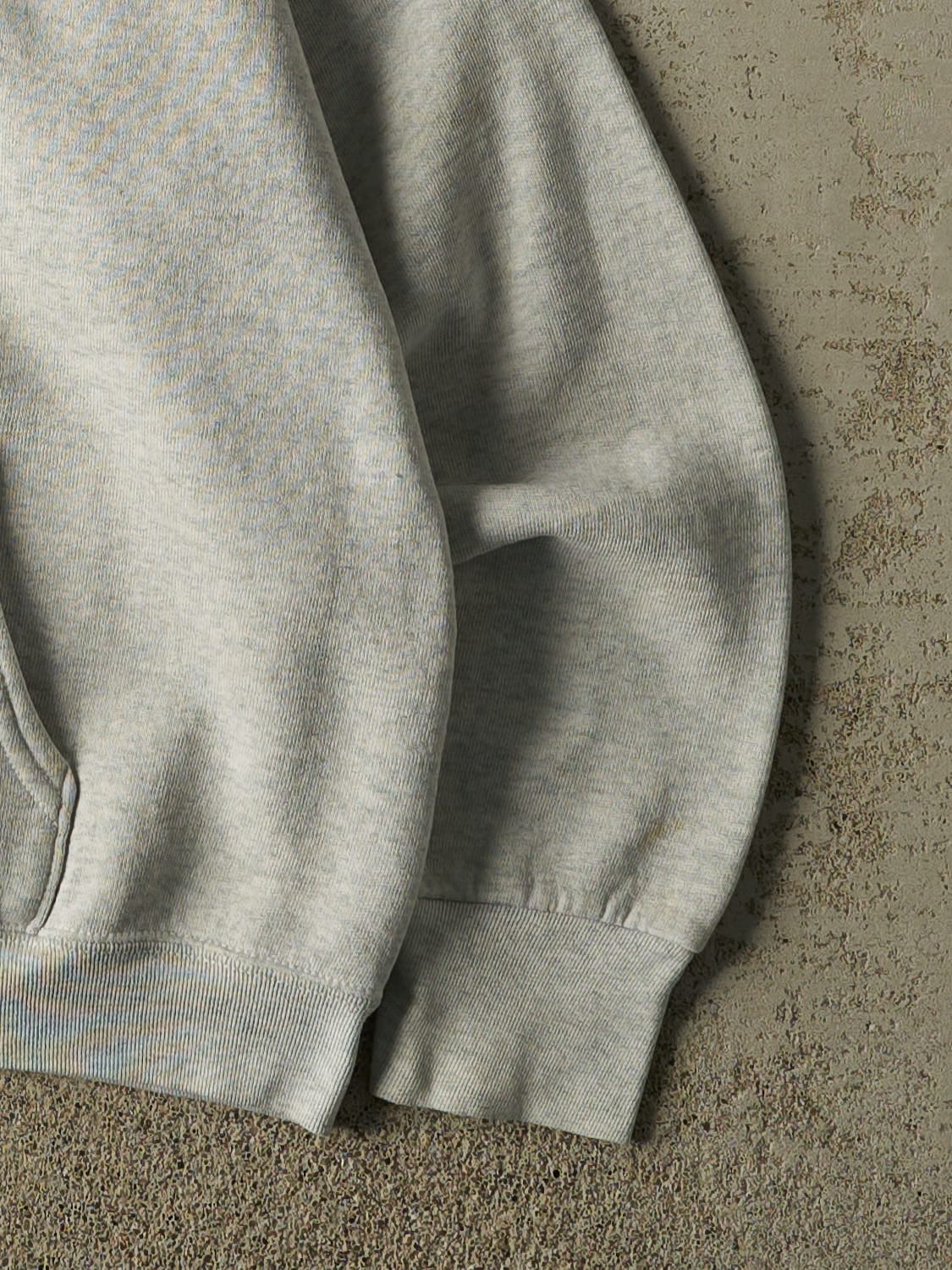 Vintage 90s Heather Grey Toronto Maple Leafs Embroidered Hoodie (S)