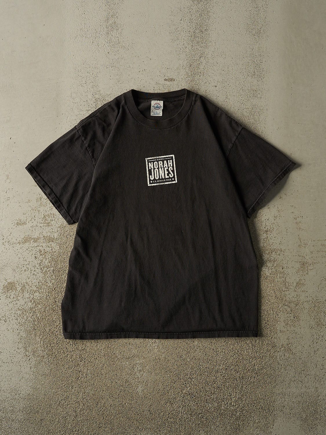 Vintage 03' Black Norah Jones US Tour Tee (L/XL)
