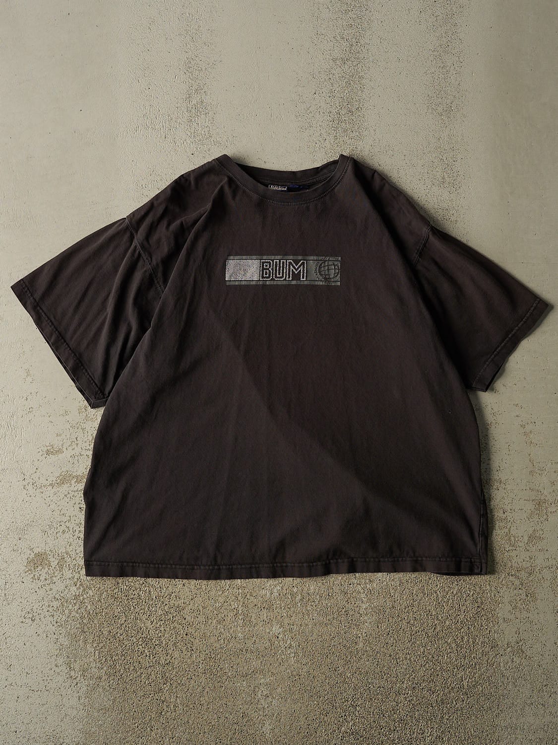 Vintage 90s Faded Black Bum Equipment Tee (XL/XXL)