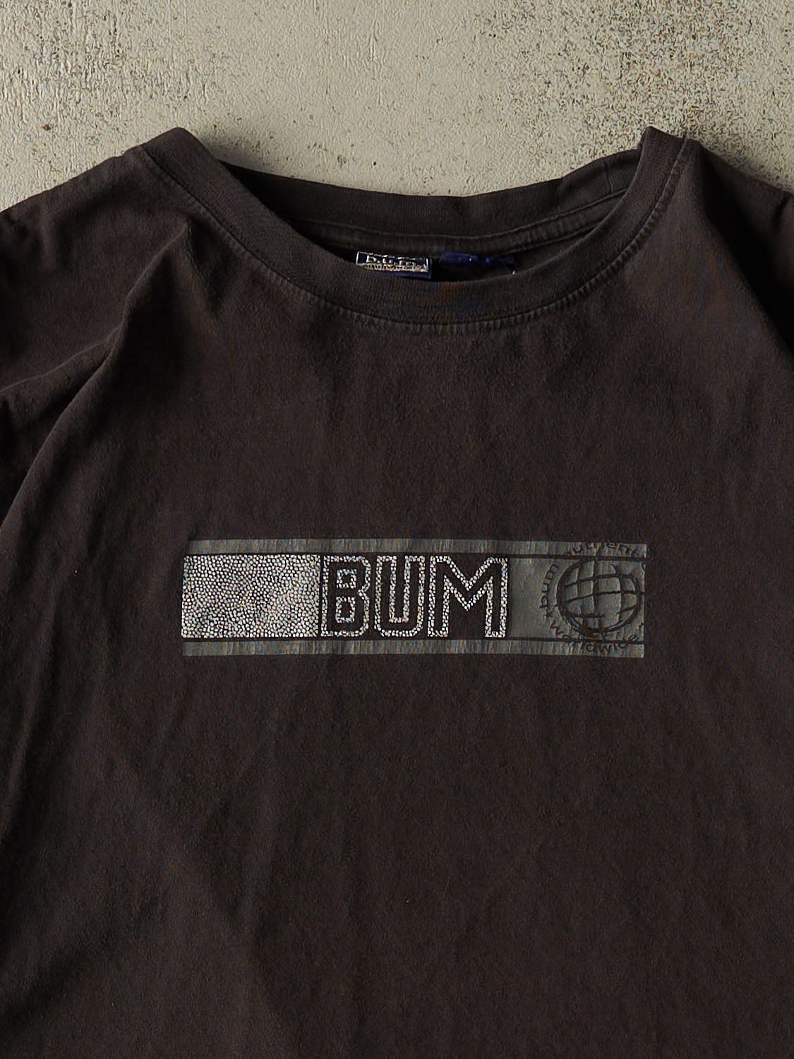Vintage 90s Faded Black Bum Equipment Tee (XL/XXL)