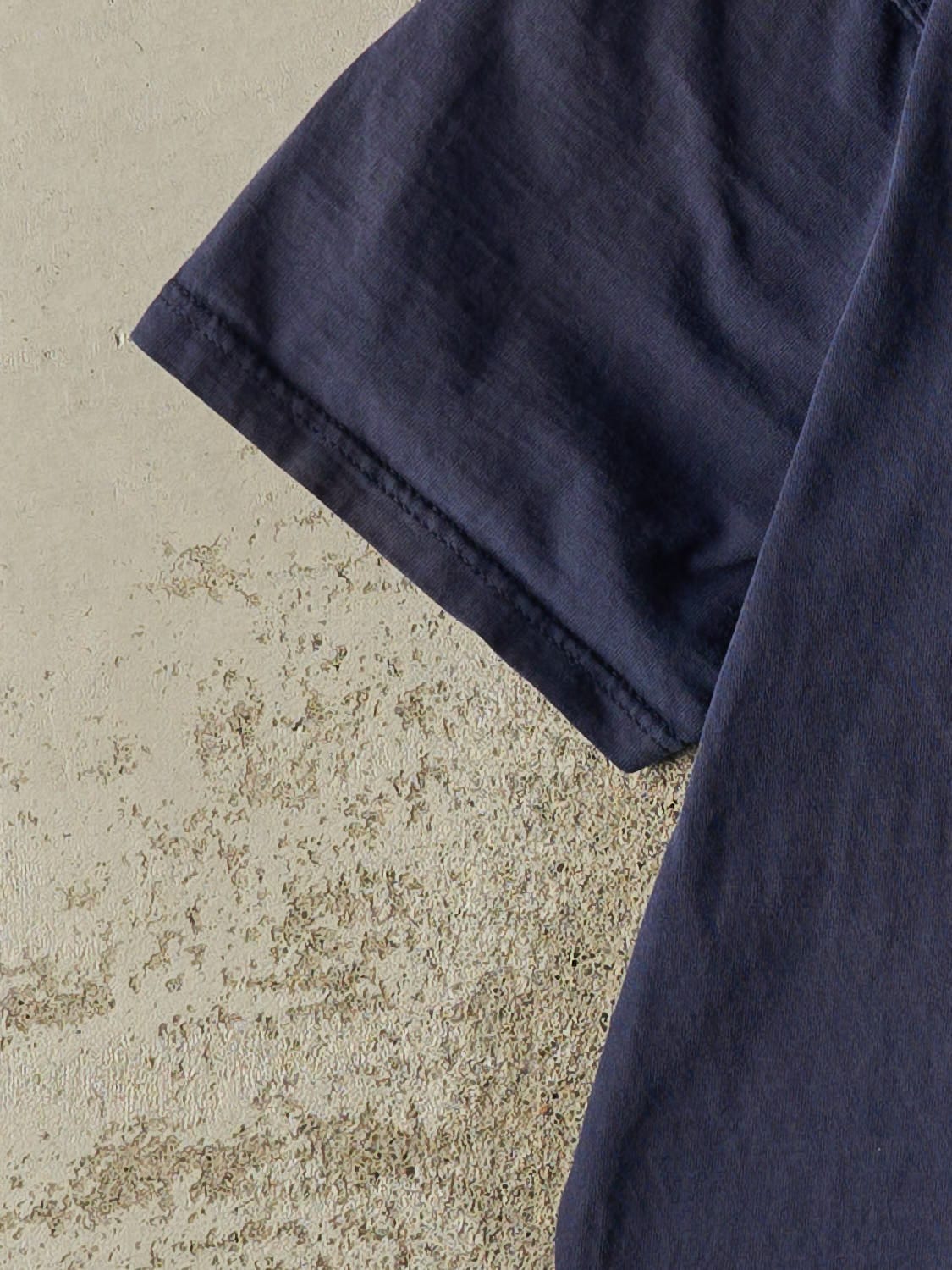 Vintage 90s Navy Blue Faded Daytona Beach Tee (L)