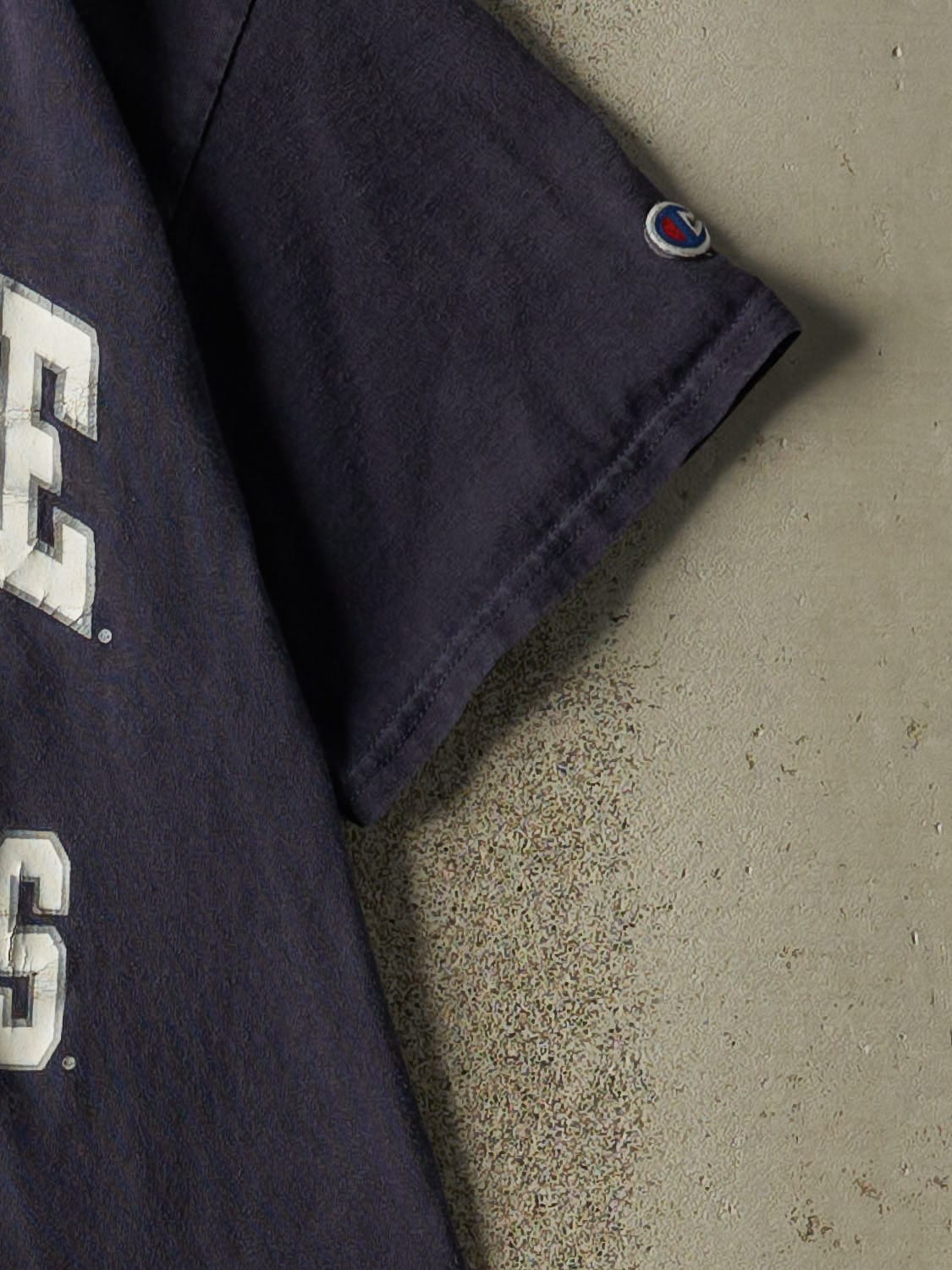 Vintage Y2K Navy Blue Penn State University Nittany Lions Tee (S/M)