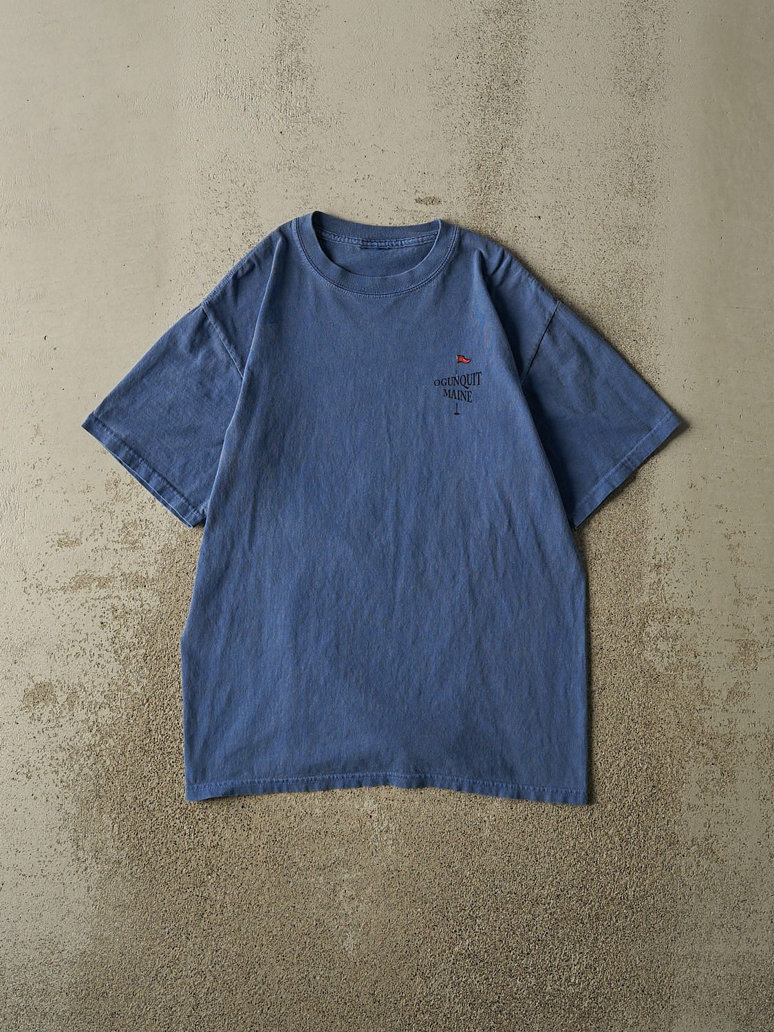 Vintage 90s Blue Ogunquit Maine Golf Slogan "A Lot of Balls" Tee (S/M)