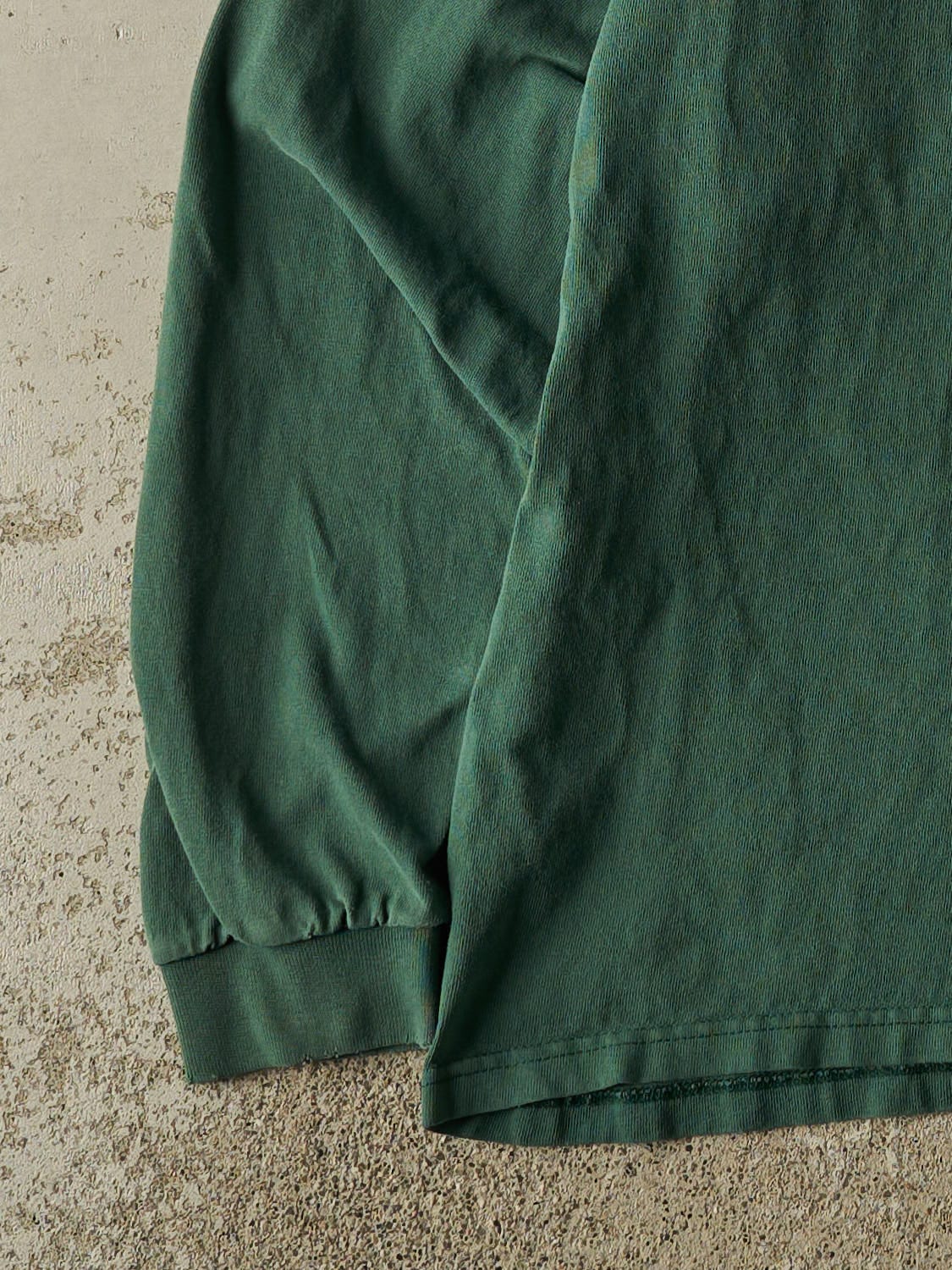 Vintage 90s Faded Green Pointers Long Sleeve (L)