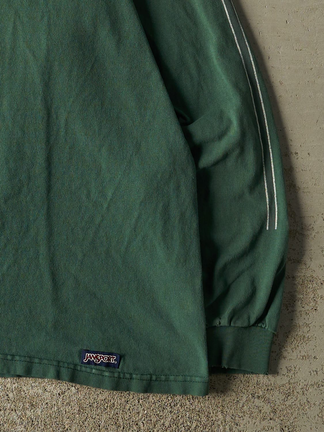 Vintage 90s Faded Green Pointers Long Sleeve (L)