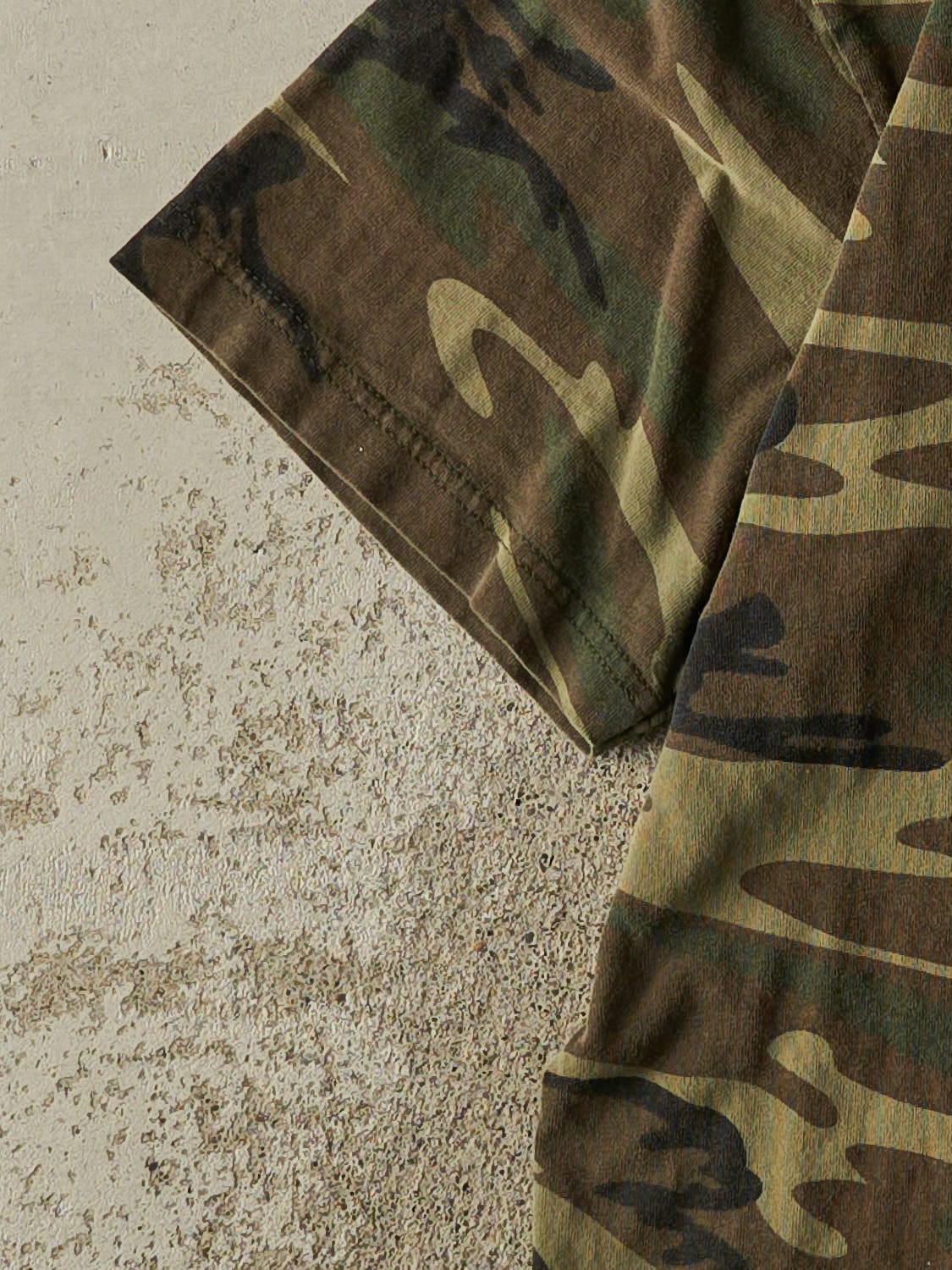 Vintage Y2K Camo Kennedy Space Centre "Failure is not an Option" Tee (M/L)