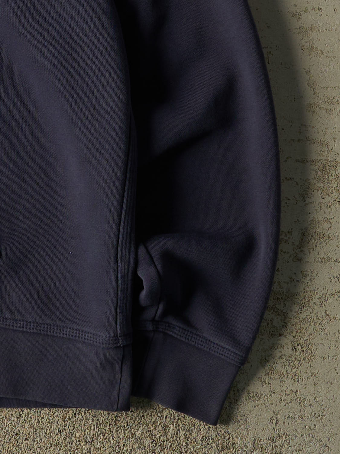 Vintage Y2K Navy Blue Nike Embroidered Swoosh Hoodie (L/XL)