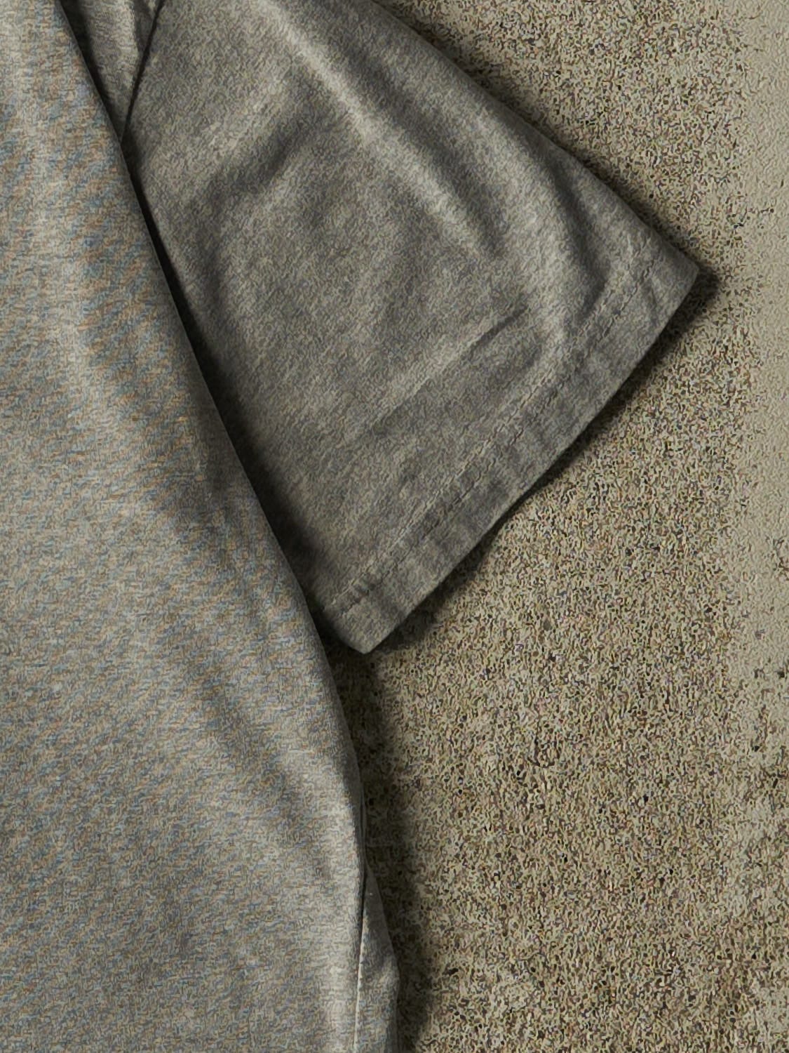 Vintage 90s Grey Polo Embroidered Tee (S/M)