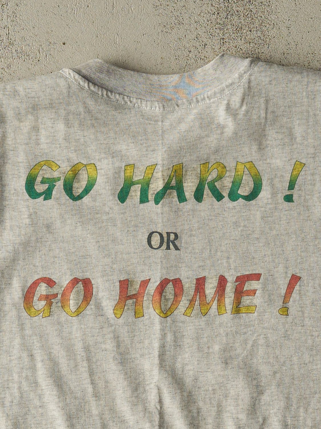 Vintage 94' Heather Grey MOAB Bike Team Cut Off Tank (L/XL)