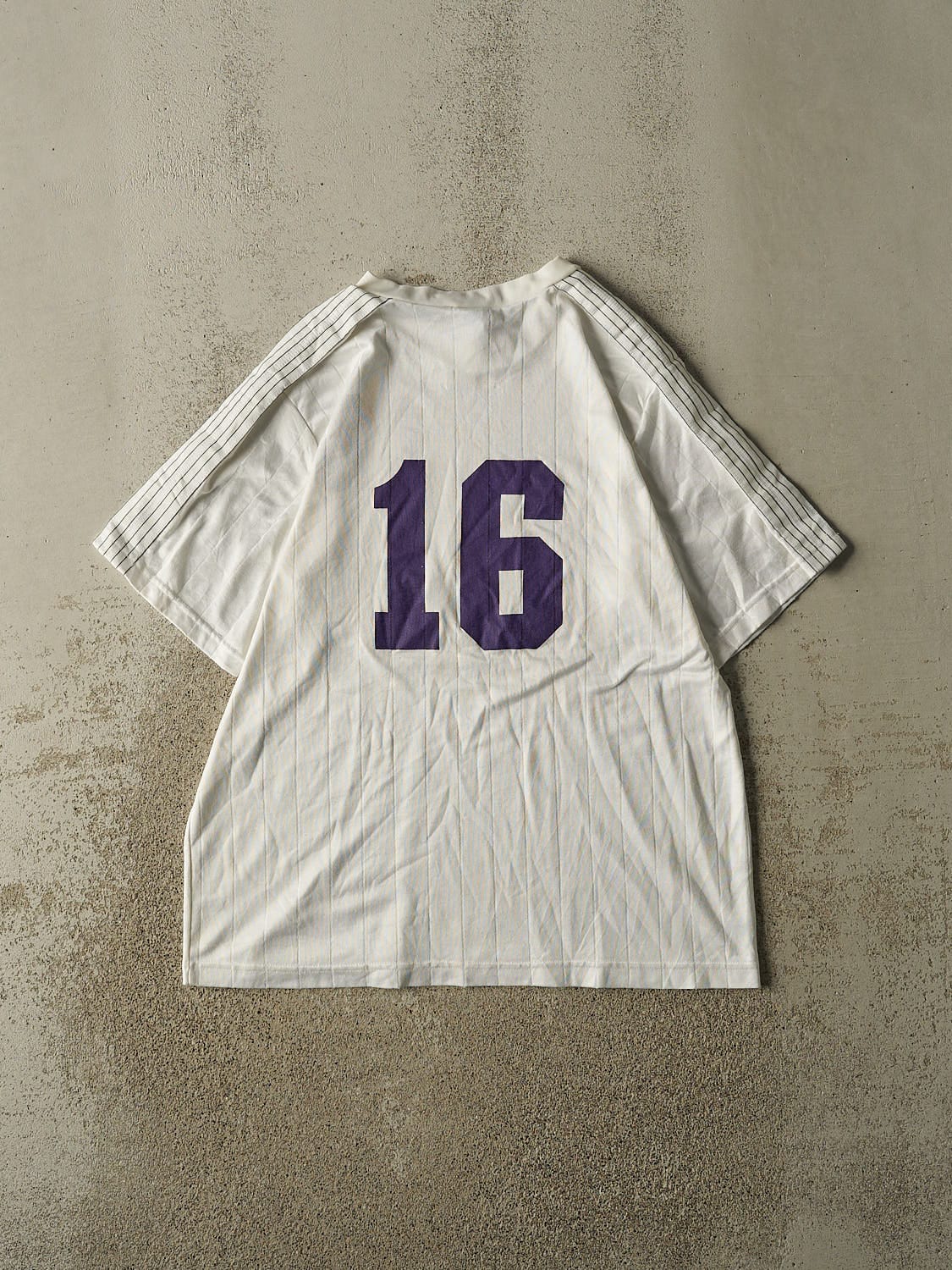 Vintage 90s White Adidas Soccer Jersey (L)