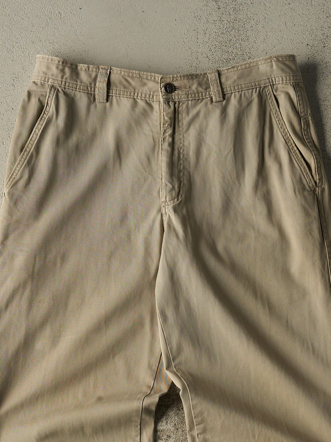 Vintage Y2K Beige The North Face Cargo Pants (33x32)