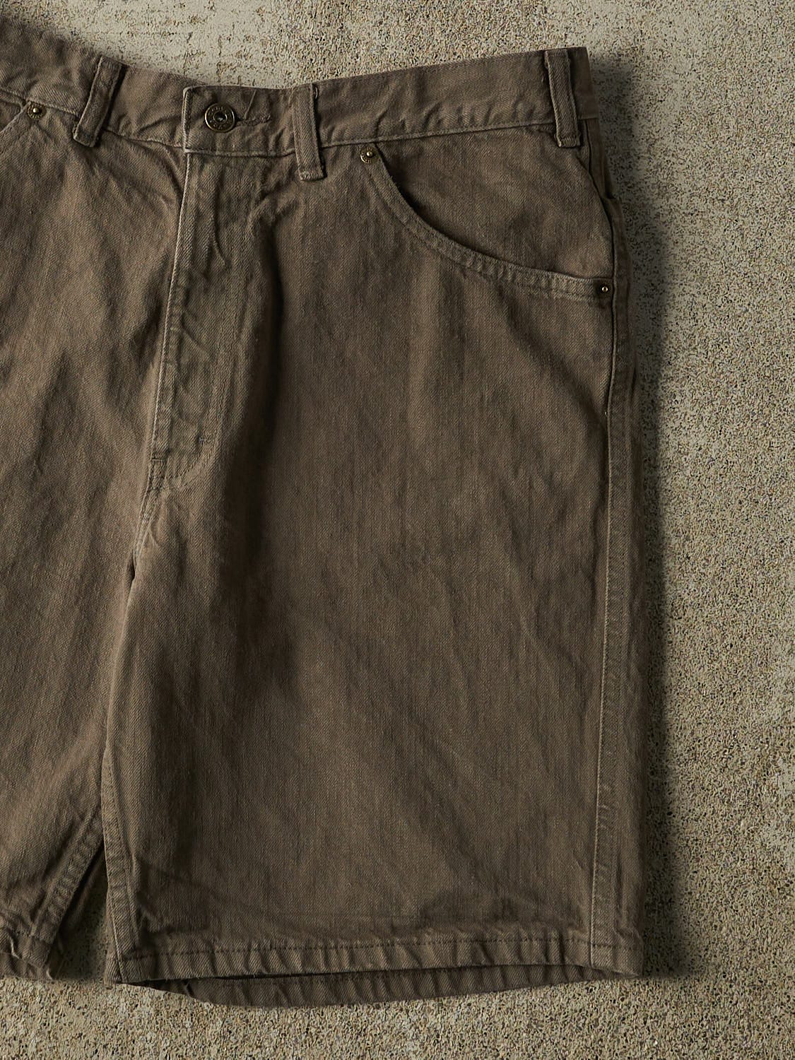 Vintage Y2K Green Denver Hayes Shorts (35x8)