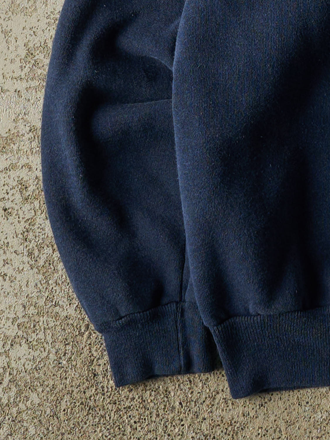 Vintage 80s Navy Blue Blank Crewneck (M/L)