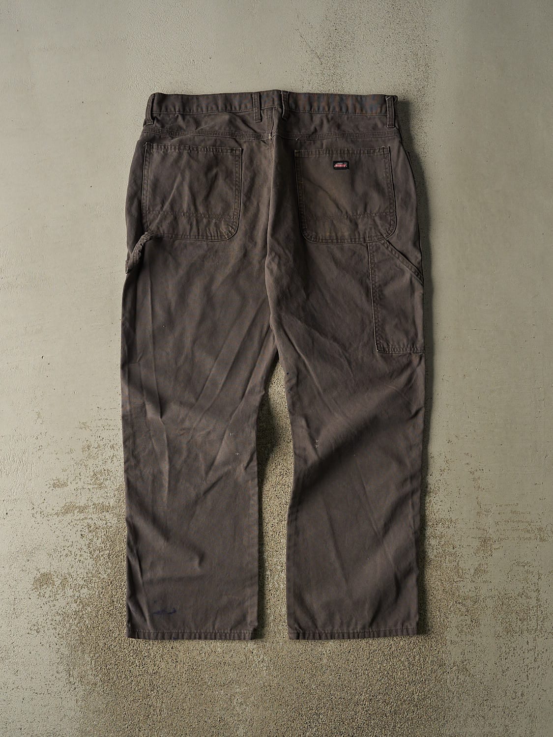 Vintage Y2K Charcoal Grey Dickies Carpenter Work Pants (38x30)