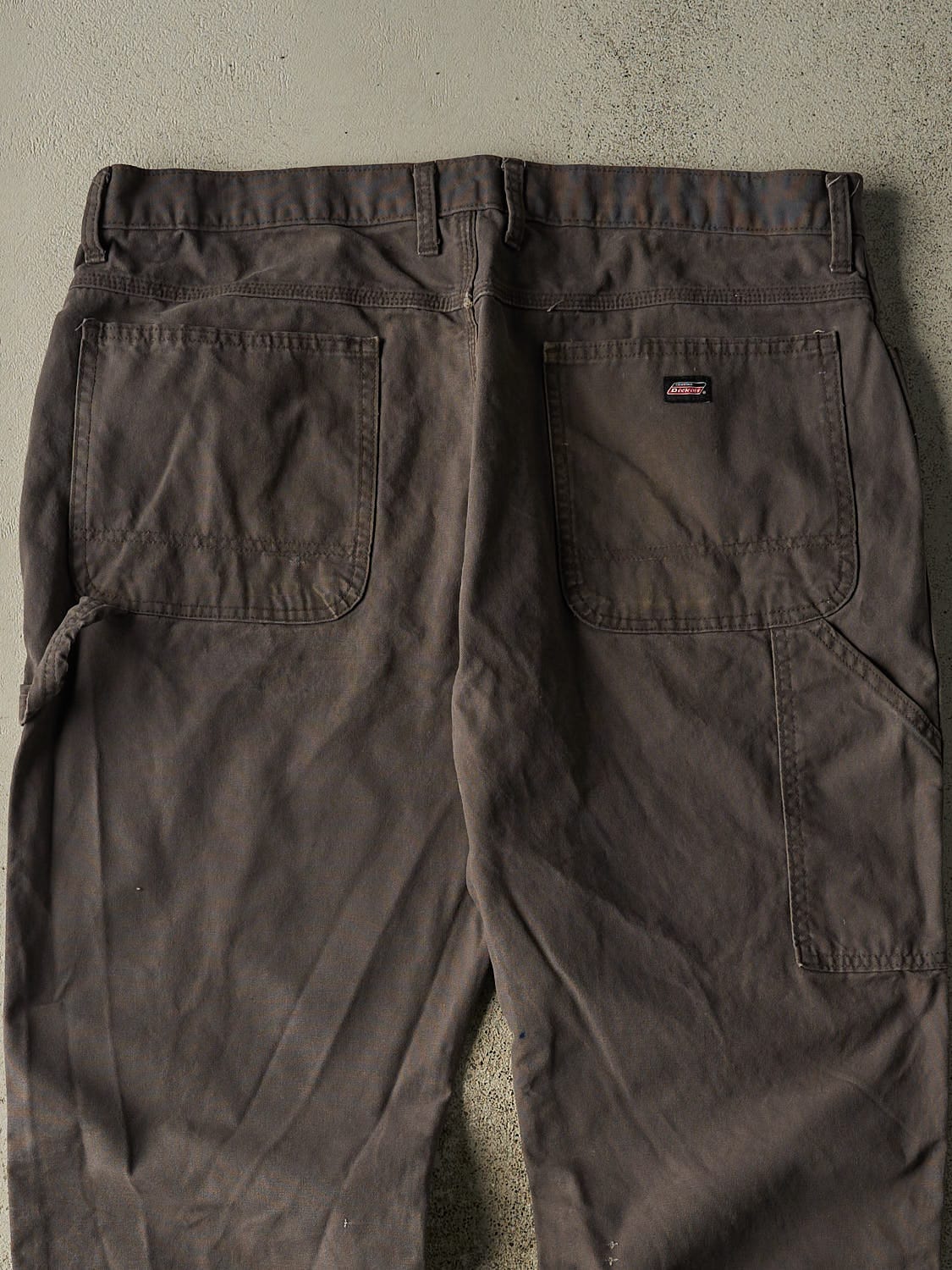 Vintage Y2K Charcoal Grey Dickies Carpenter Work Pants (38x30)