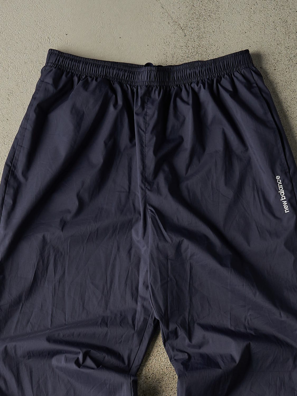 Vintage Y2K Navy Blue New Balance Track Pants (30x31.5)