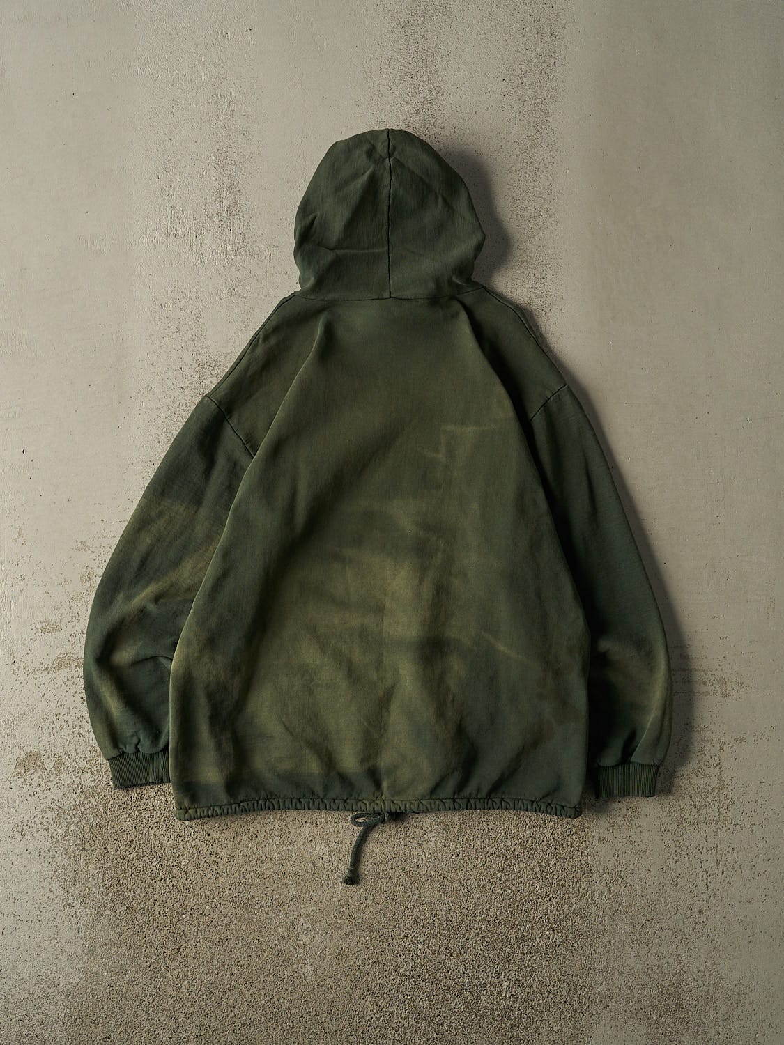 Vintage 90s Sun Faded Green Boca Hoodie (XL)