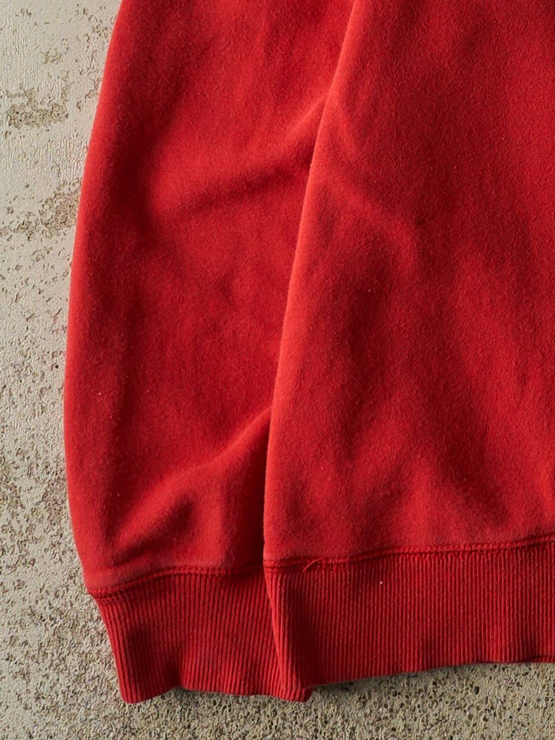 Vintage Y2K Red Nike Embroidered Swoosh Crewneck (XL)