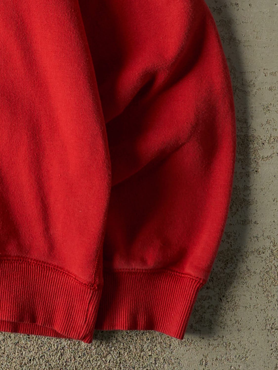 Vintage Y2K Red Nike Embroidered Swoosh Crewneck (XL)