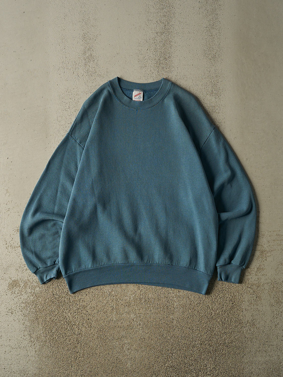Vintage 90s Blue Blank Crewneck (L)
