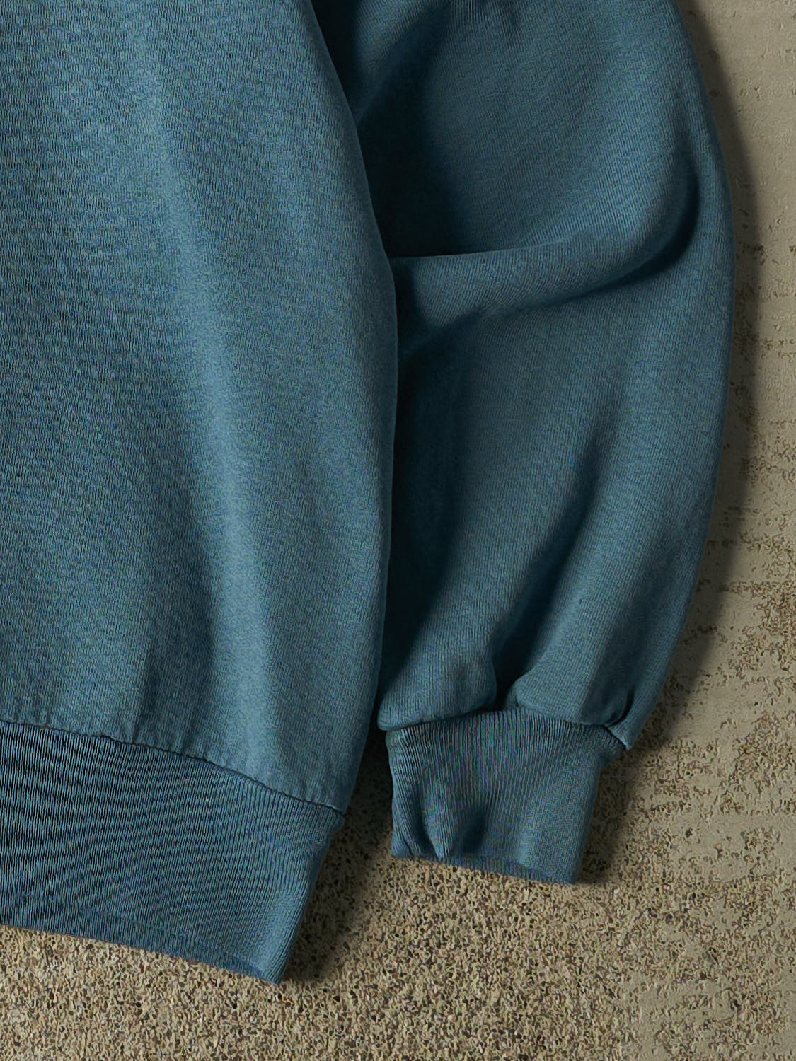 Vintage 90s Blue Blank Crewneck (L)