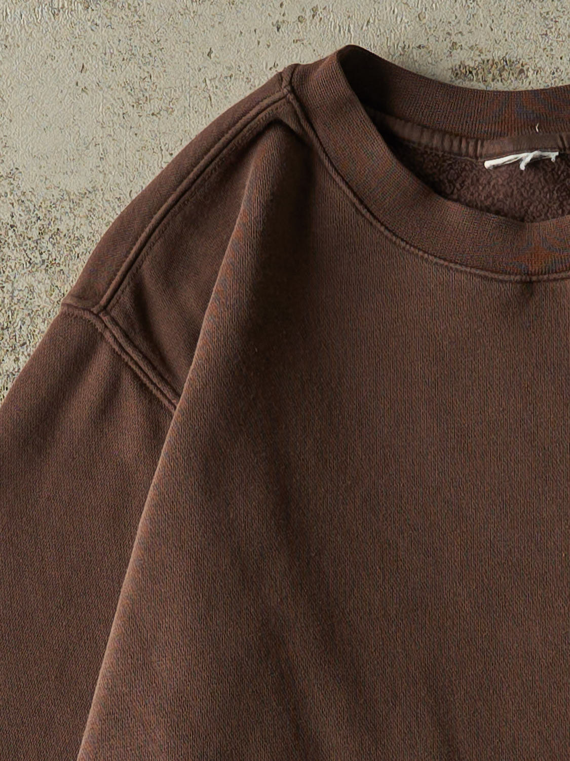 Vintage Y2K Brown Nike Embroidered Logo Crewneck (S)