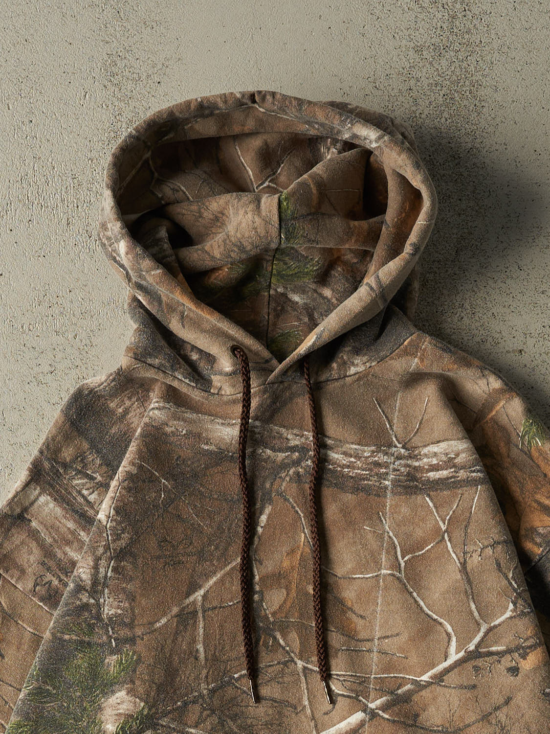 Vintage Y2K Camo Realtree x Russell Outdoors Hoodie (XL)