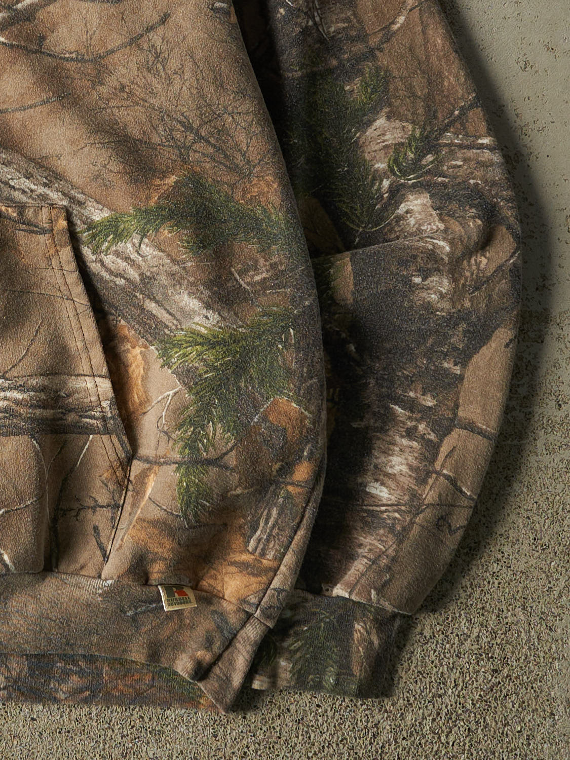 Vintage Y2K Camo Realtree x Russell Outdoors Hoodie (XL)