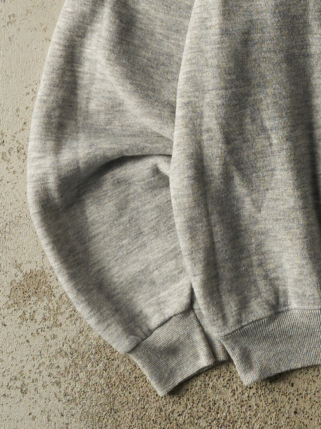 Vintage 80s Heather Grey Blank Crewneck (XL)