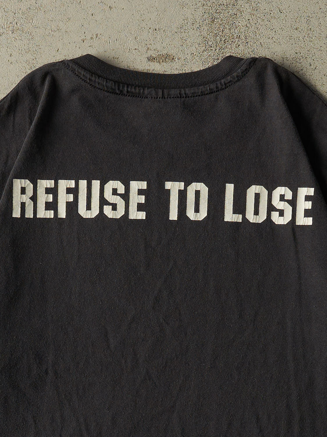 Vintage 90s Black University of Massachusetts Basketball Champion Tee (XL)