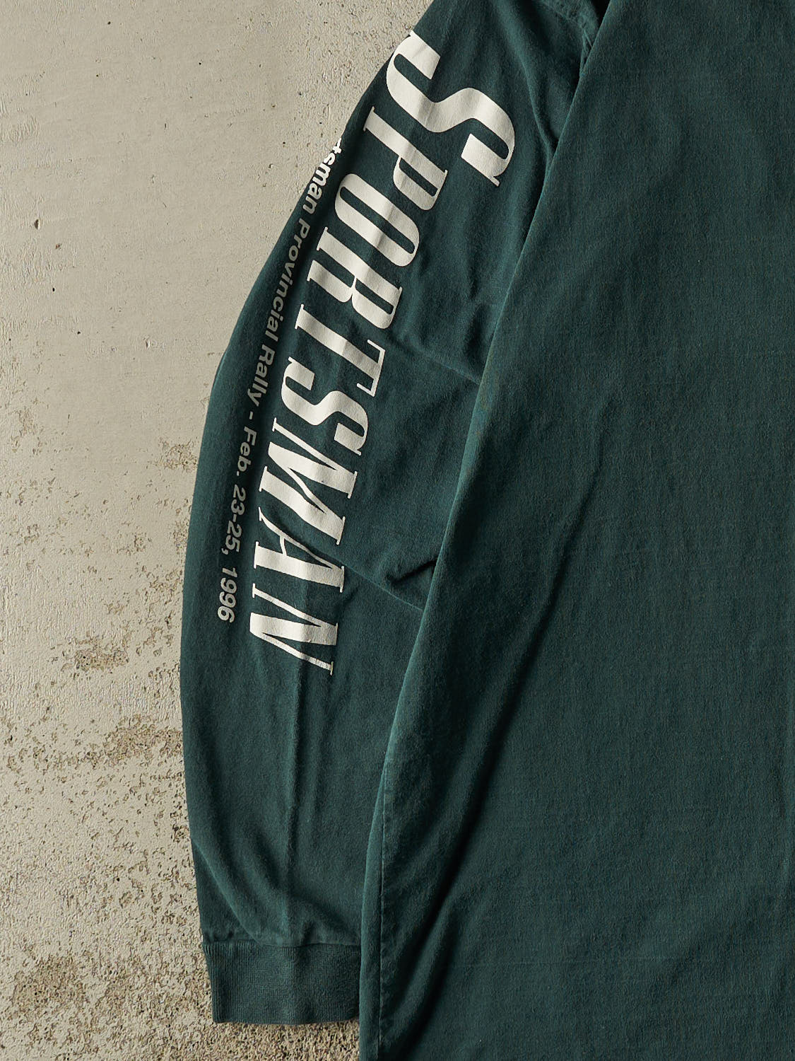 Vintage 90s Green Sportsman Snowmobile Long Sleeve (XL/XXL)