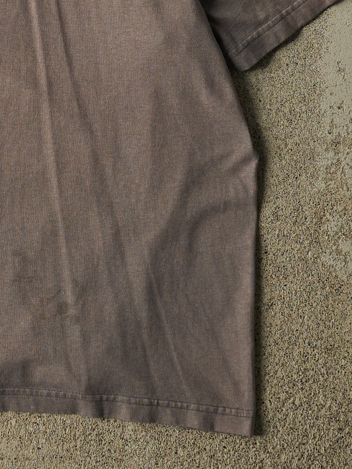 Vintage 90s Sun Faded Grey Reebok Logo Tee (L)