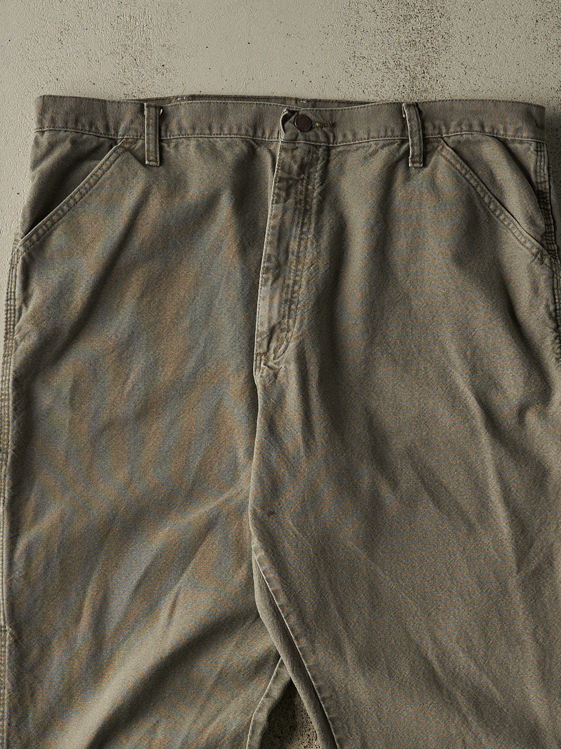 Vintage 90s Green Rustler Carpenter Pants (39x29)