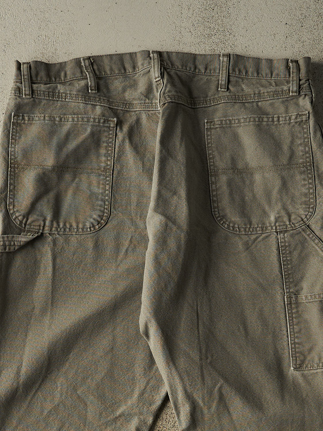 Vintage 90s Green Rustler Carpenter Pants (39x29)