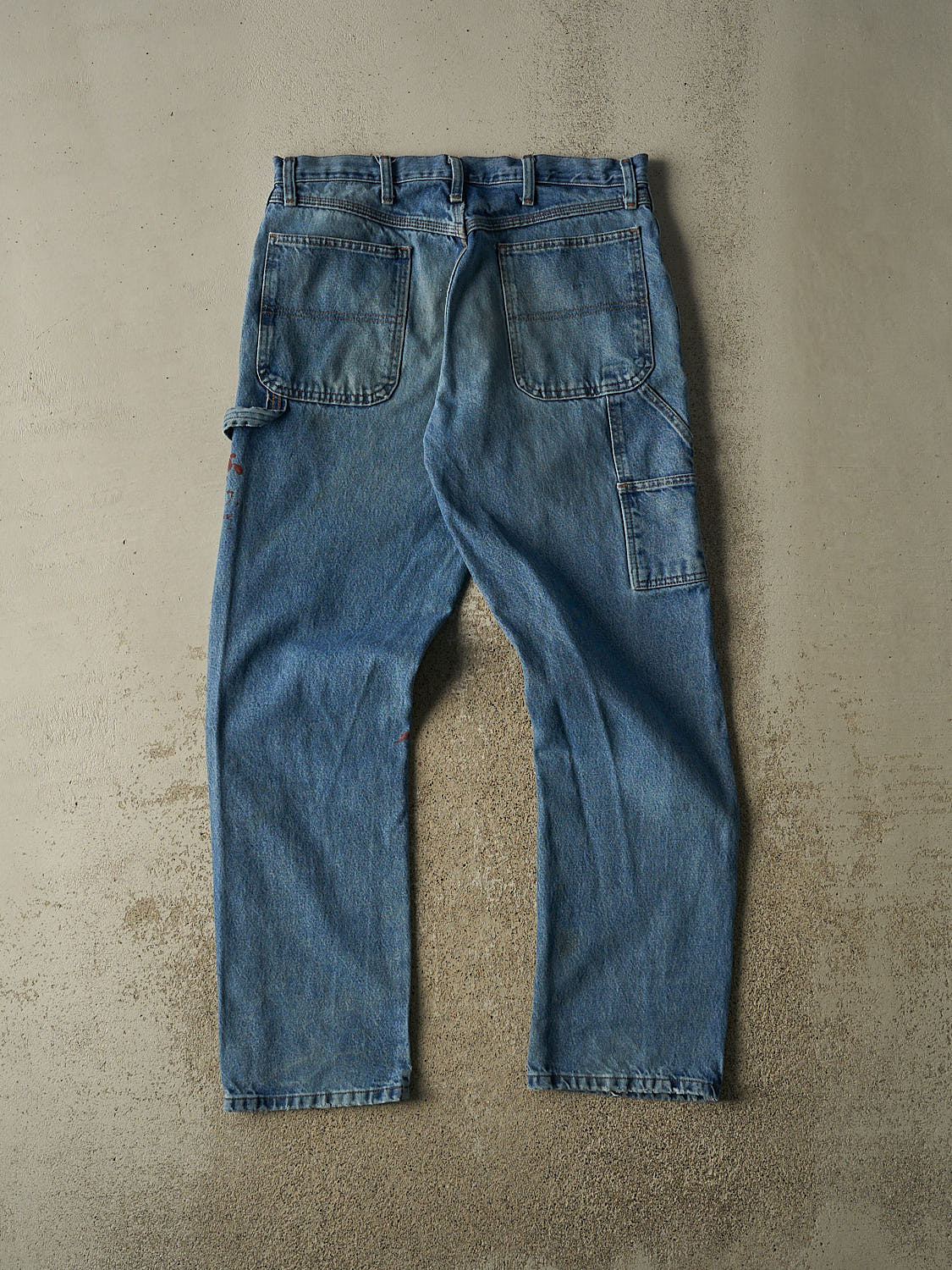 Vintage 90s Dark Wash Rustler Carpenter Jeans (34x33.5)