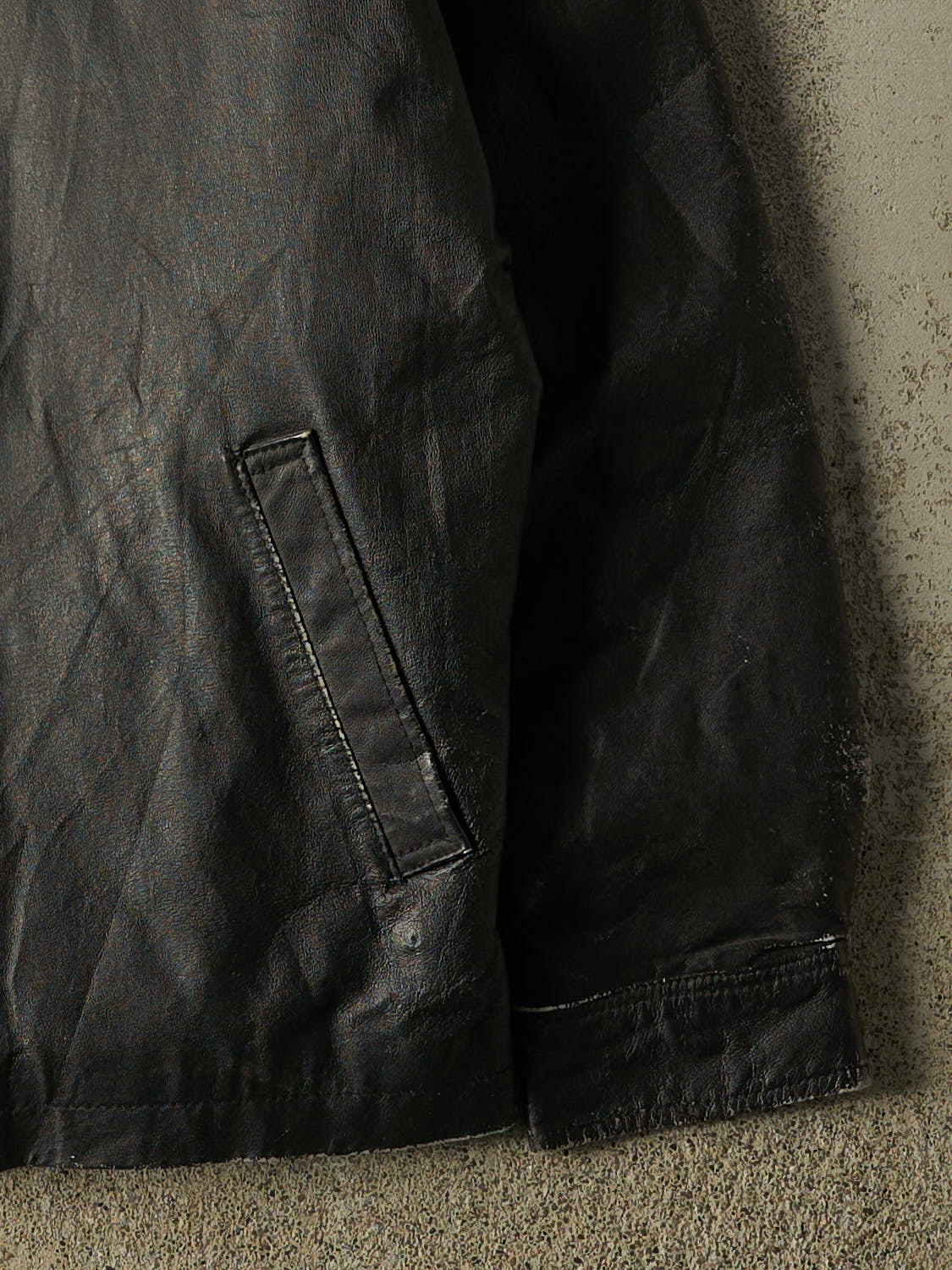 Vintage 90s Black Cherokee Lightweight Leather Jacket (L/XL)