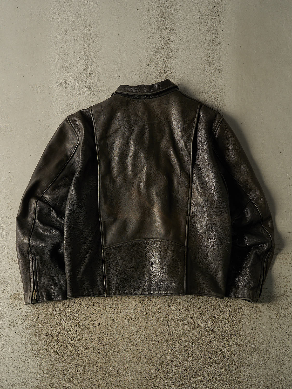 Vintage 80s Black Leather Jacket (M/L)